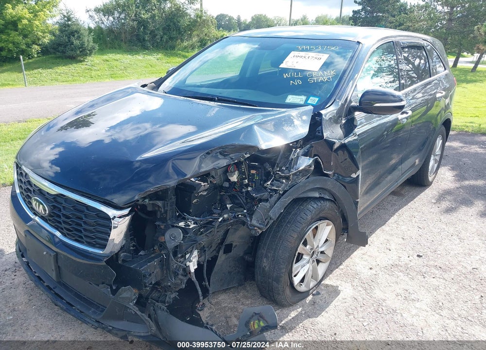 2019 KIA SORENTO 2.4L L VIN: 5XYPG4A35KG437287
