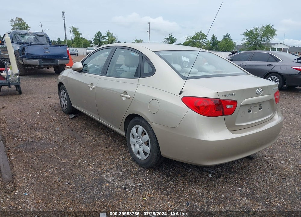 2007 HYUNDAI ELANTRA GLS/LIMITED/SE VIN: KMHDU46D87U022978