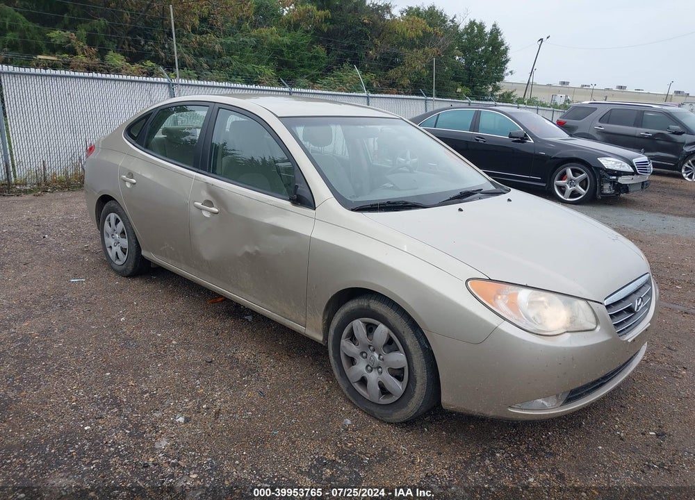 2007 HYUNDAI ELANTRA GLS/LIMITED/SE VIN: KMHDU46D87U022978