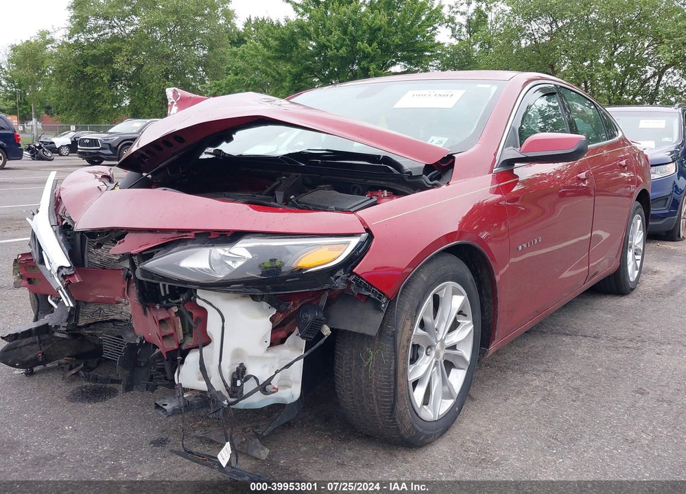 2020 CHEVROLET MALIBU FWD LT VIN: 1G1ZD5ST4LF016454