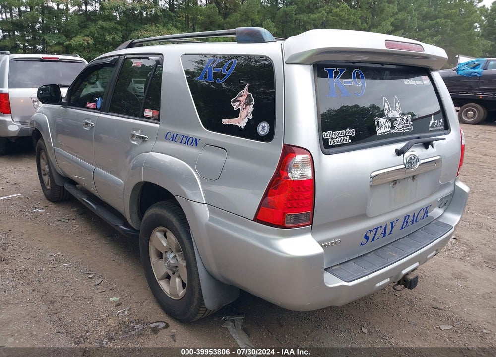 2007 TOYOTA 4RUNNER SPORT V6/SR5 V6 VIN: JTEBU14R278102984