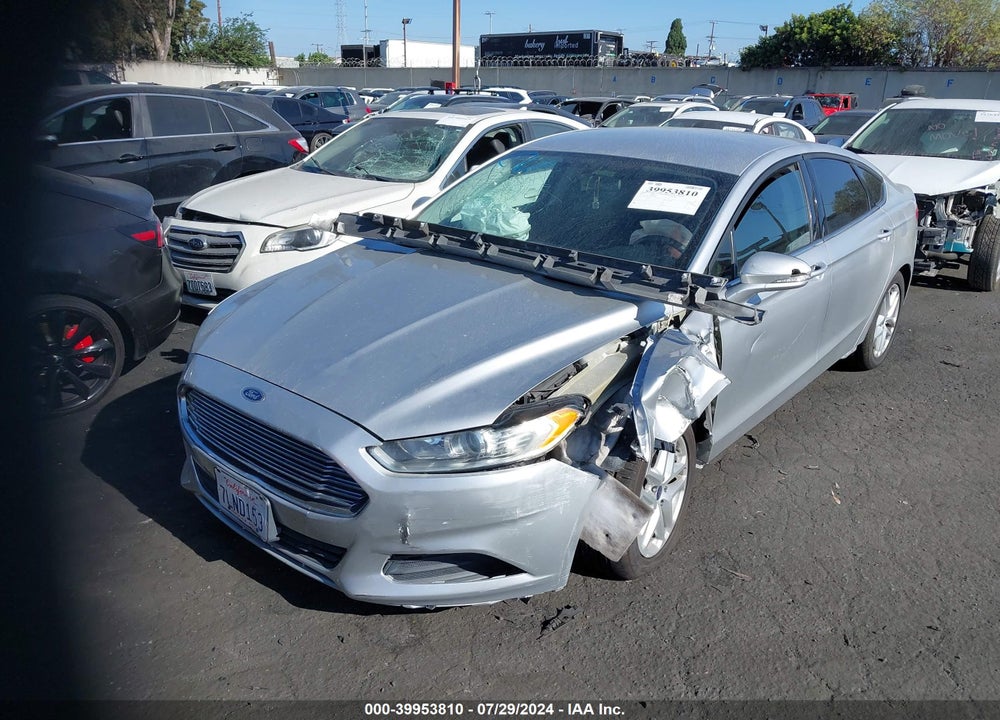 2016 FORD FUSION SE VIN: 3FA6P0H73GR179948