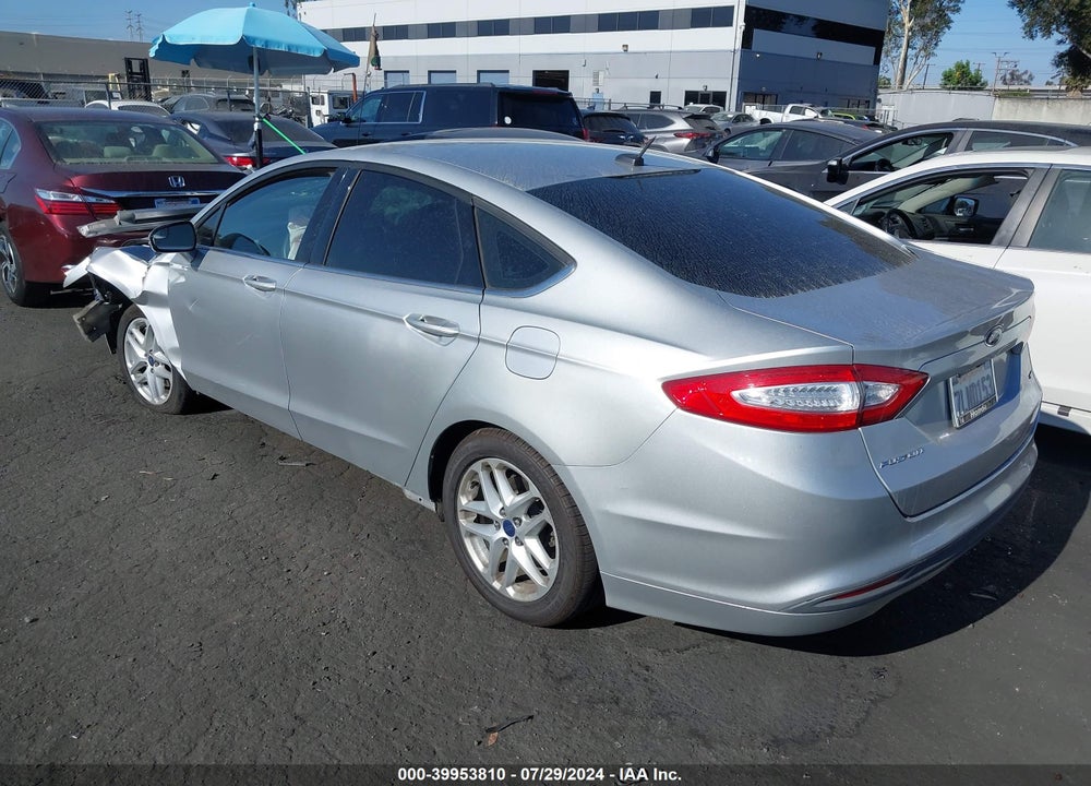 2016 FORD FUSION SE VIN: 3FA6P0H73GR179948