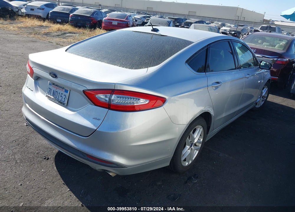 2016 FORD FUSION SE VIN: 3FA6P0H73GR179948