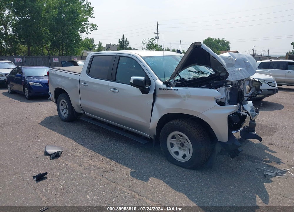2020 CHEVROLET SILVERADO 1500 4WD SHORT BED LT VIN: 3GCPYDEK3LG344978