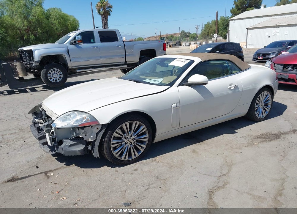 2010 JAGUAR XK VIN: SAJWA4GB4ALB36075