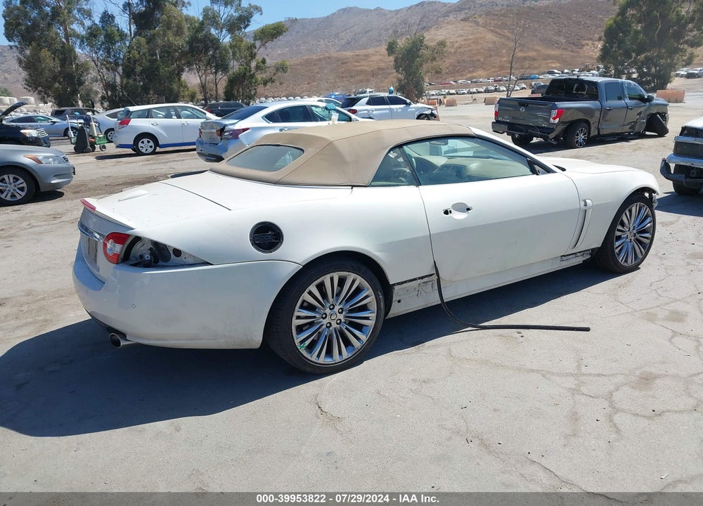 2010 JAGUAR XK VIN: SAJWA4GB4ALB36075