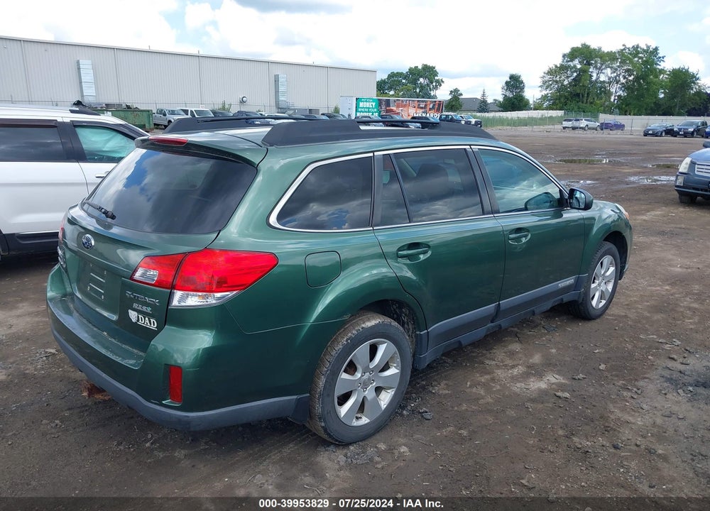 2012 SUBARU OUTBACK 2.5I PREMIUM VIN: 4S4BRBCC9C3202690