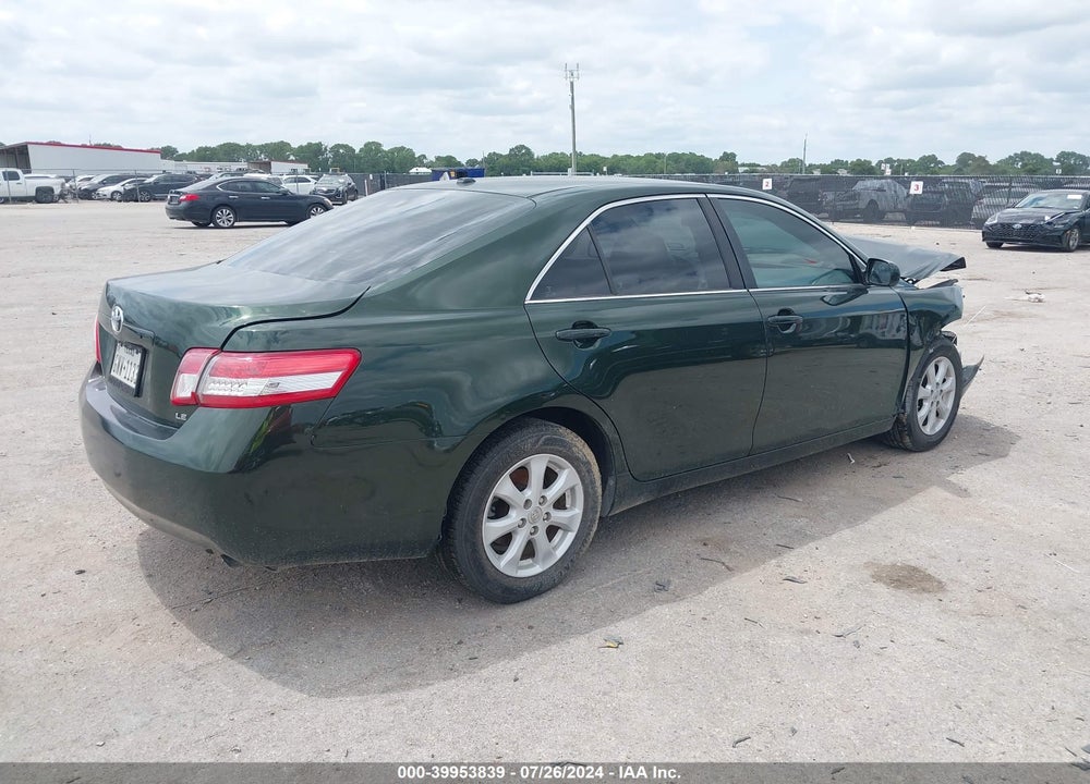 2010 TOYOTA CAMRY LE/SE/XLE VIN: 4T4BF3EK1AR065129