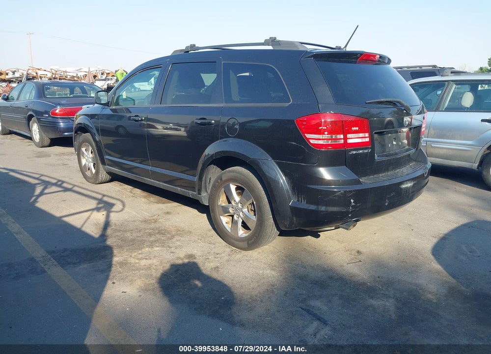 2009 DODGE JOURNEY SXT VIN: 3D4GG57V59T233531