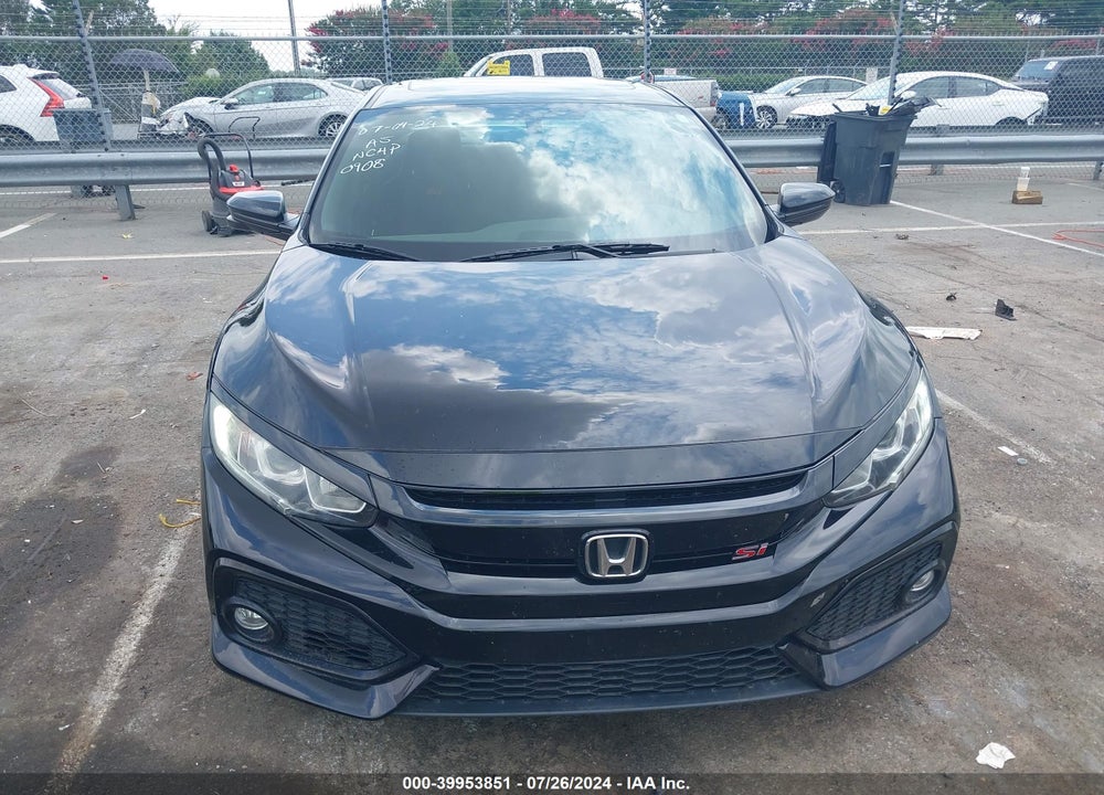 2019 HONDA CIVIC SI VIN: 2HGFC1E56KH700908