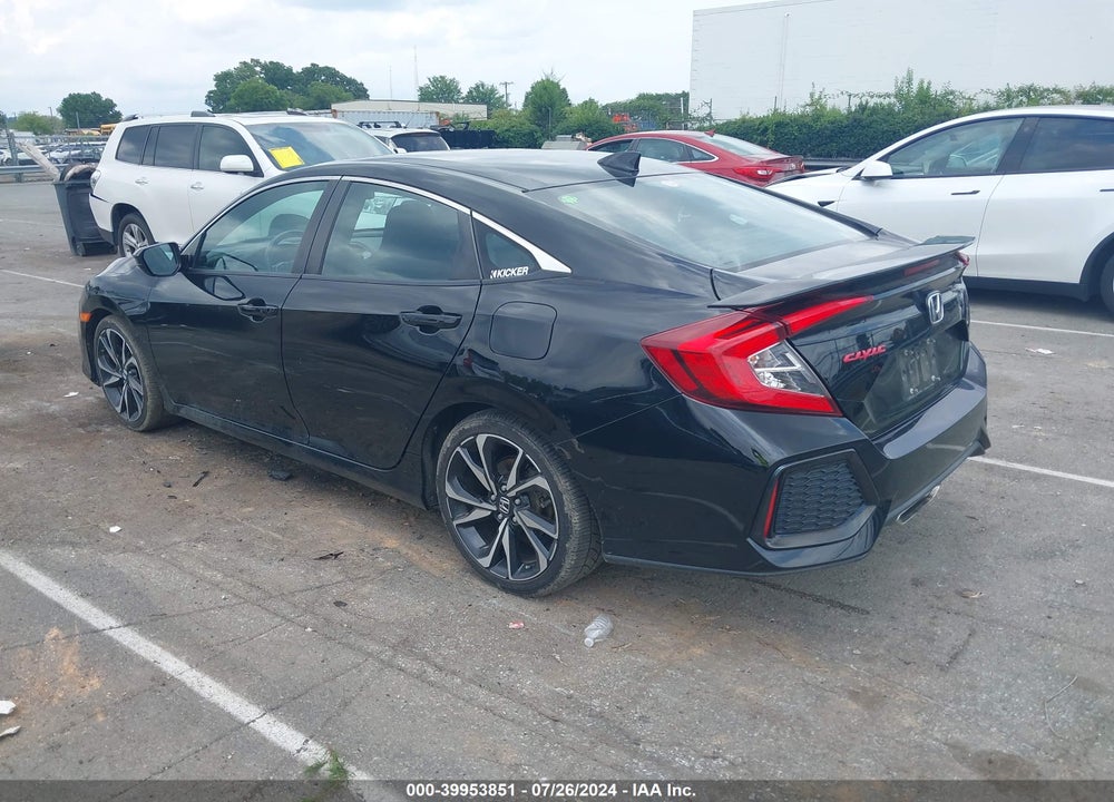 2019 HONDA CIVIC SI VIN: 2HGFC1E56KH700908