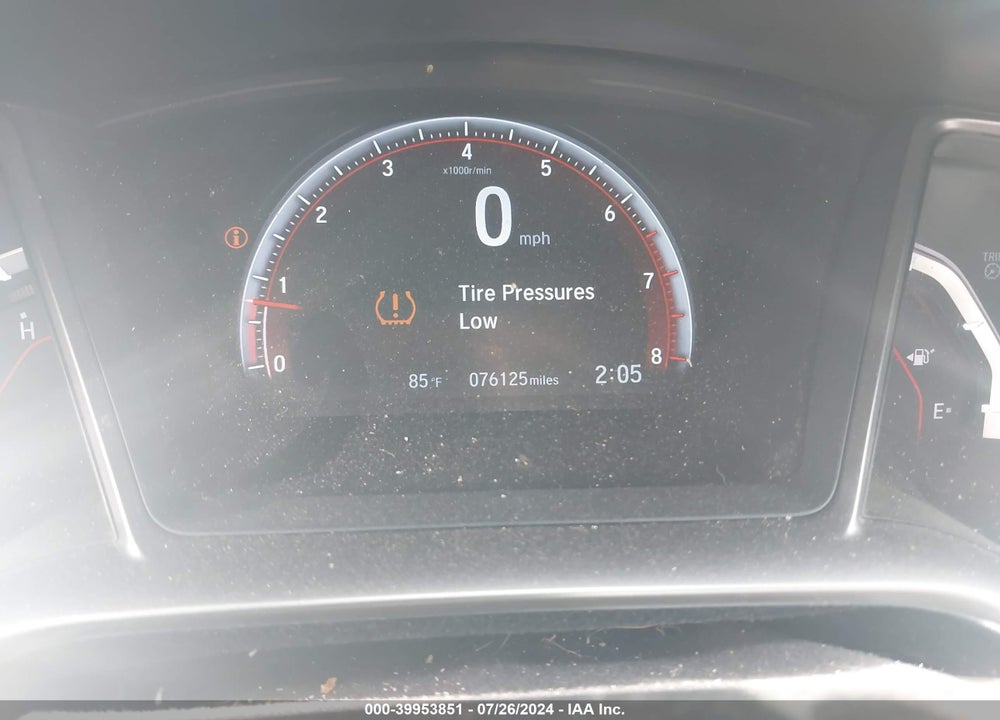 2019 HONDA CIVIC SI VIN: 2HGFC1E56KH700908