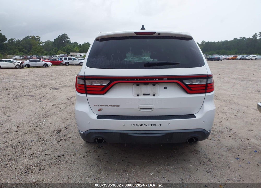 2018 DODGE DURANGO SPECIAL SERVICE AWD VIN: 1C4SDJFT8JC474475