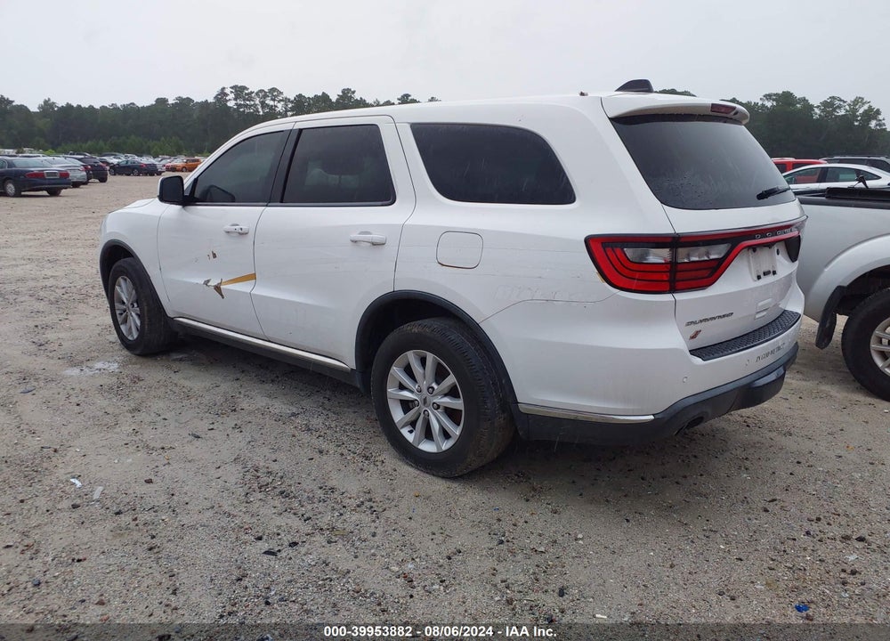 2018 DODGE DURANGO SPECIAL SERVICE AWD VIN: 1C4SDJFT8JC474475
