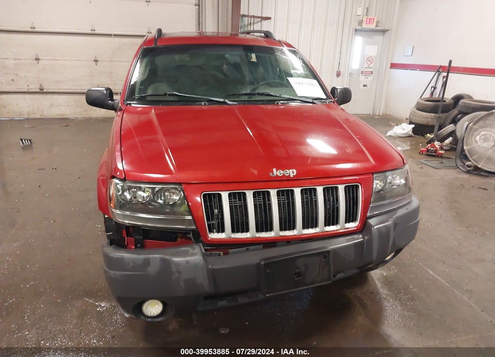 2004 JEEP GRAND CHEROKEE LAREDO VIN: 1J4GW48S14C400092