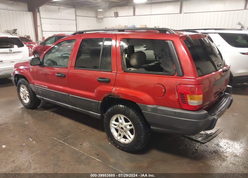 2004 JEEP GRAND CHEROKEE LAREDO VIN: 1J4GW48S14C400092
