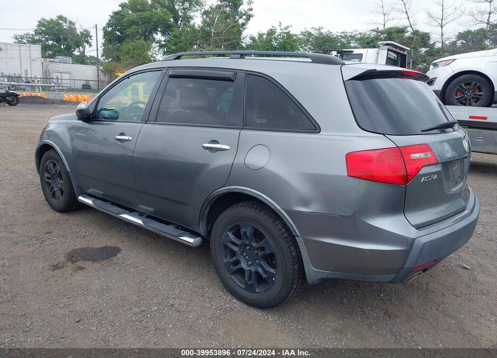 2009 ACURA MDX TECHNOLOGY PACKAGE VIN: 2HNYD28619H516642