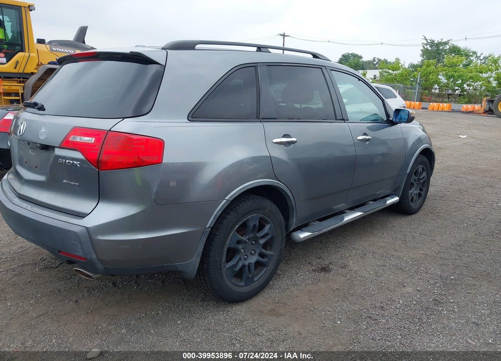 2009 ACURA MDX TECHNOLOGY PACKAGE VIN: 2HNYD28619H516642