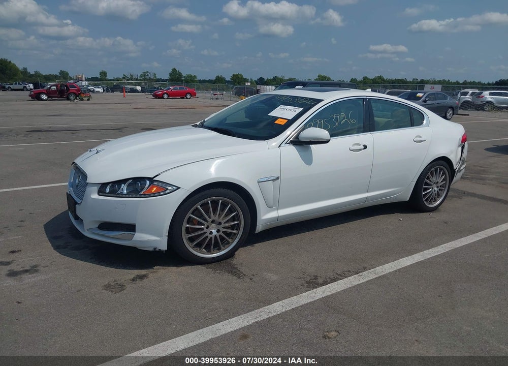 2013 JAGUAR XF V6 SC VIN: SAJWJ0EF5D8S89275