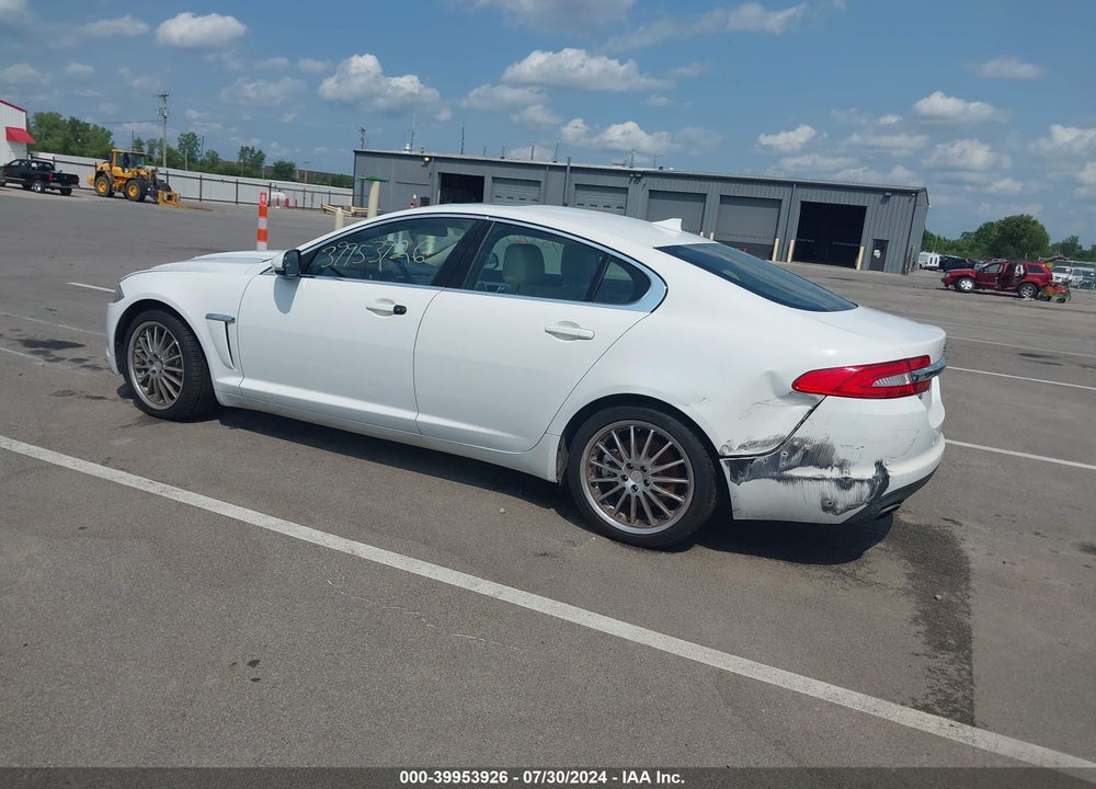 2013 JAGUAR XF V6 SC VIN: SAJWJ0EF5D8S89275