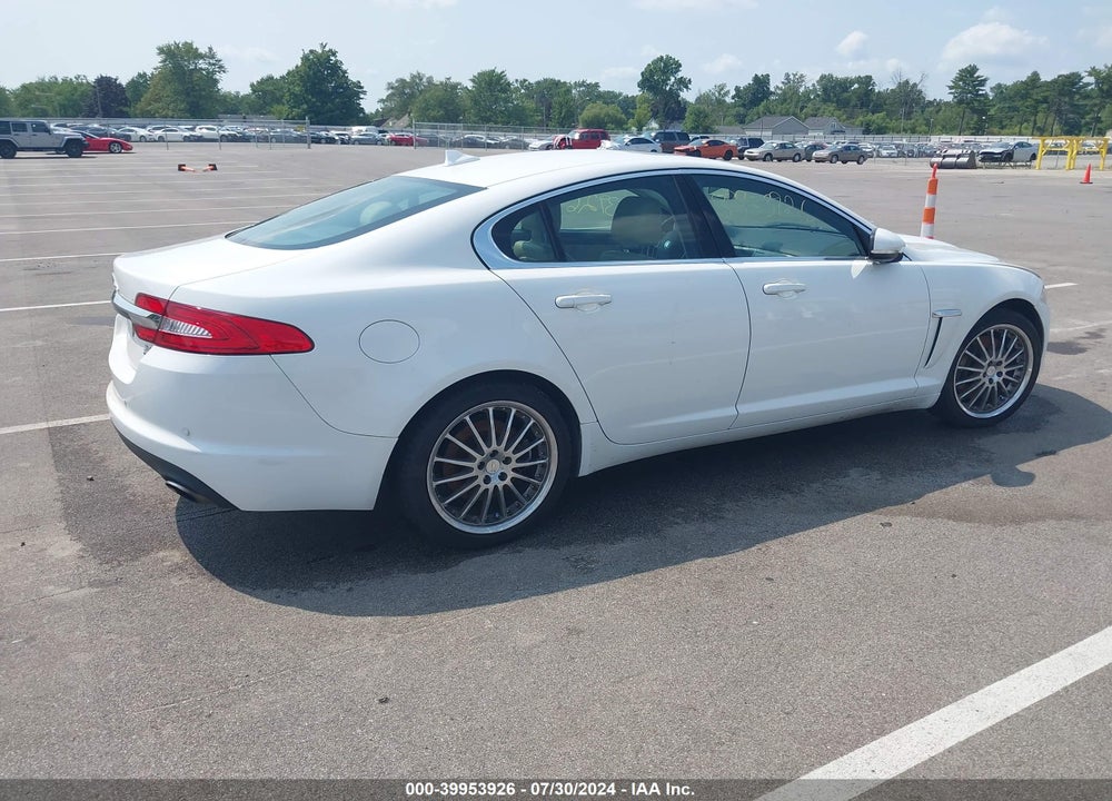 2013 JAGUAR XF V6 SC VIN: SAJWJ0EF5D8S89275