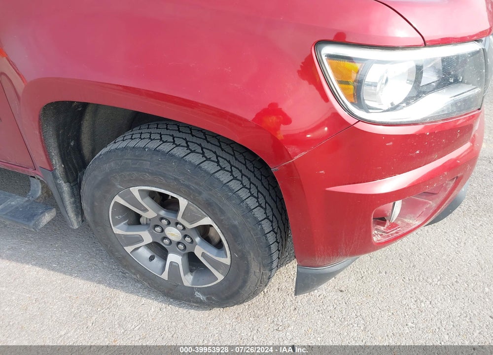 2016 CHEVROLET COLORADO Z71 VIN: 1GCGTDE38G1182549