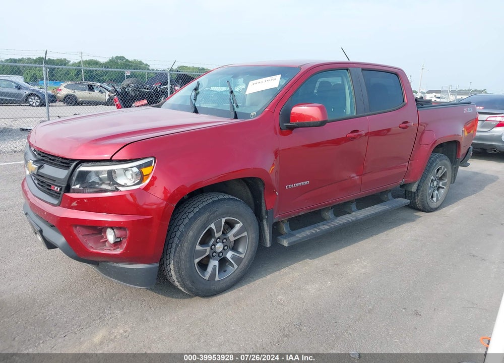 2016 CHEVROLET COLORADO Z71 VIN: 1GCGTDE38G1182549