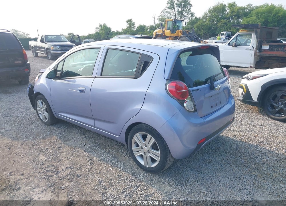 2014 CHEVROLET SPARK 1LT AUTO VIN: KL8CD6S98EC477340