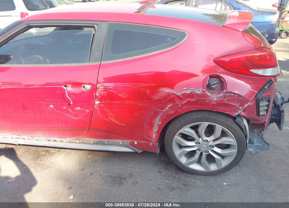 2016 HYUNDAI VELOSTER TURBO VIN: KMHTC6AE5GU253928