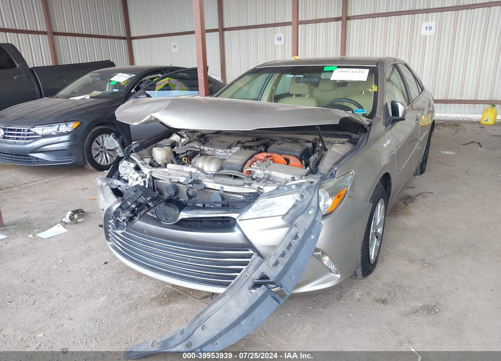 2016 TOYOTA CAMRY HYBRID LE/SE/XLE VIN: 4T1BD1FK6GU178540