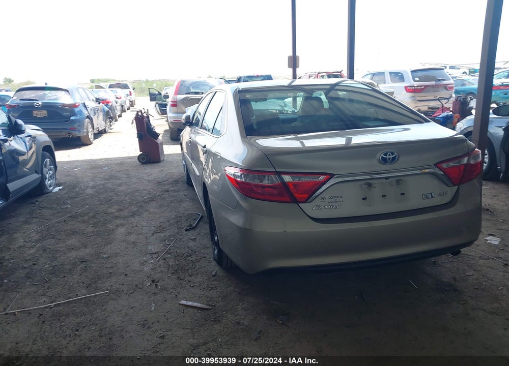 2016 TOYOTA CAMRY HYBRID LE/SE/XLE VIN: 4T1BD1FK6GU178540