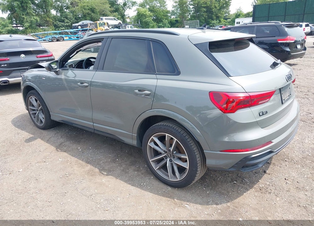2022 AUDI Q3 PREMIUM 45 TFSI S LINE QUATTRO TIPTRONIC VIN: WA1DECF31N1032182