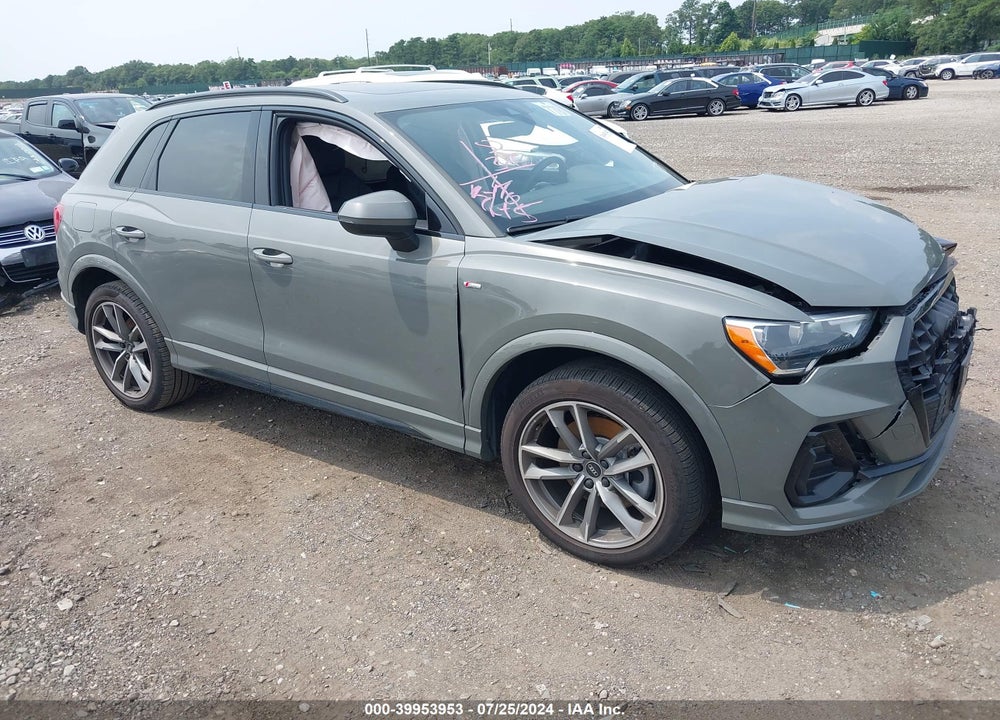 2022 AUDI Q3 PREMIUM 45 TFSI S LINE QUATTRO TIPTRONIC VIN: WA1DECF31N1032182
