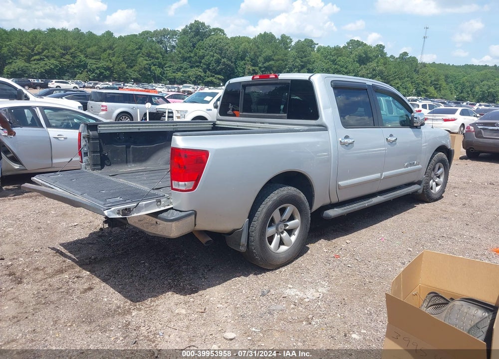2011 NISSAN TITAN SV VIN: 1N6BA0ED5BN304431