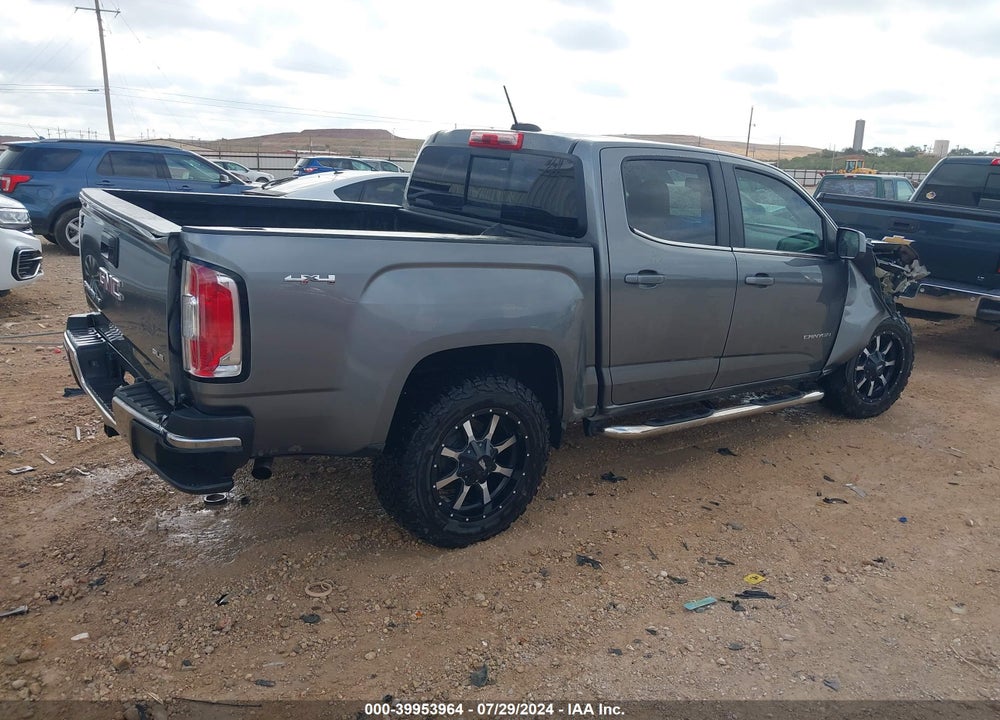 2020 GMC CANYON 4WD  SHORT BOX SLE VIN: 1GTG6CENXL1237371