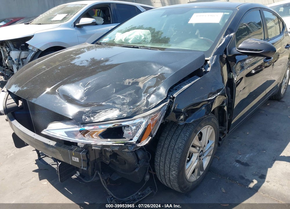 2020 HYUNDAI ELANTRA SEL VIN: KMHD84LFXLU061768