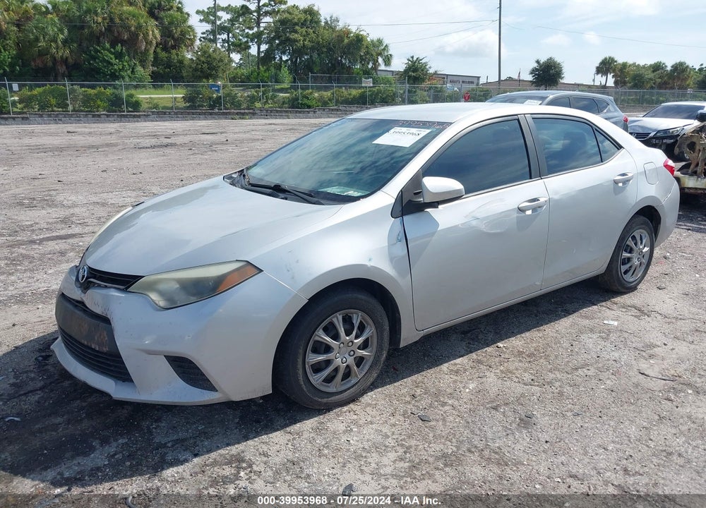 2015 TOYOTA COROLLA L/LE/LE PLUS/LE PREMIUM/S/S PLUS/S PREMIUM VIN: 2T1BURHE9FC373800