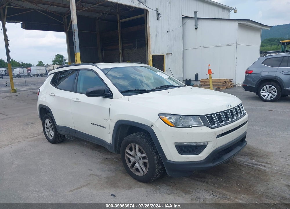 2018 JEEP COMPASS SPORT 4X4 VIN: 3C4NJDAB2JT360708