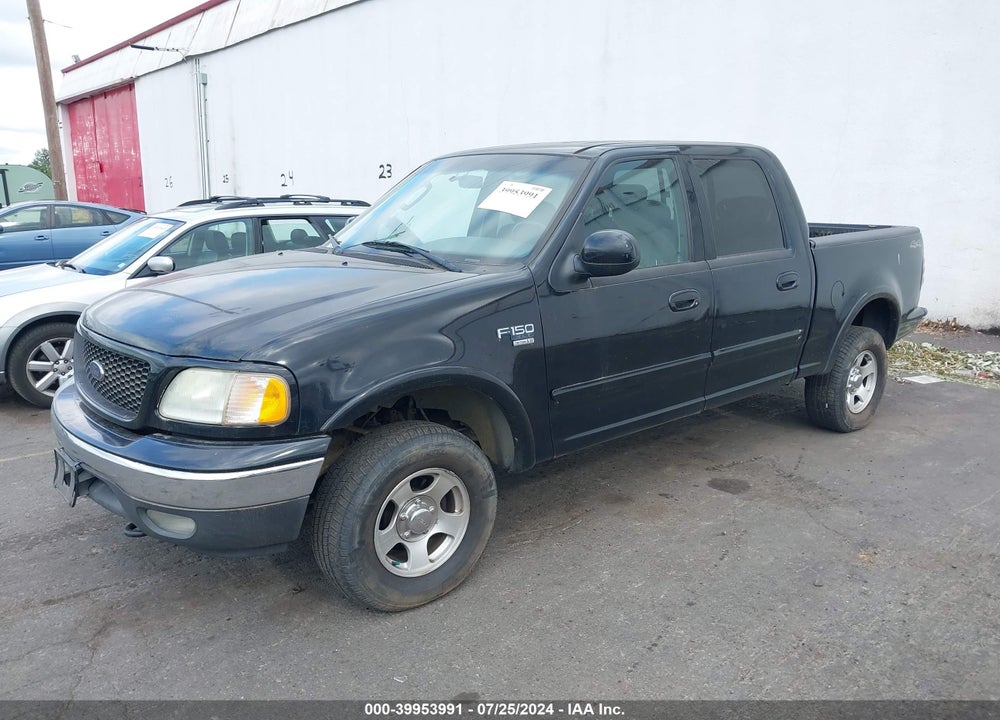 2002 FORD F-150 LARIAT/XLT VIN: 1FTRW08652KD61228