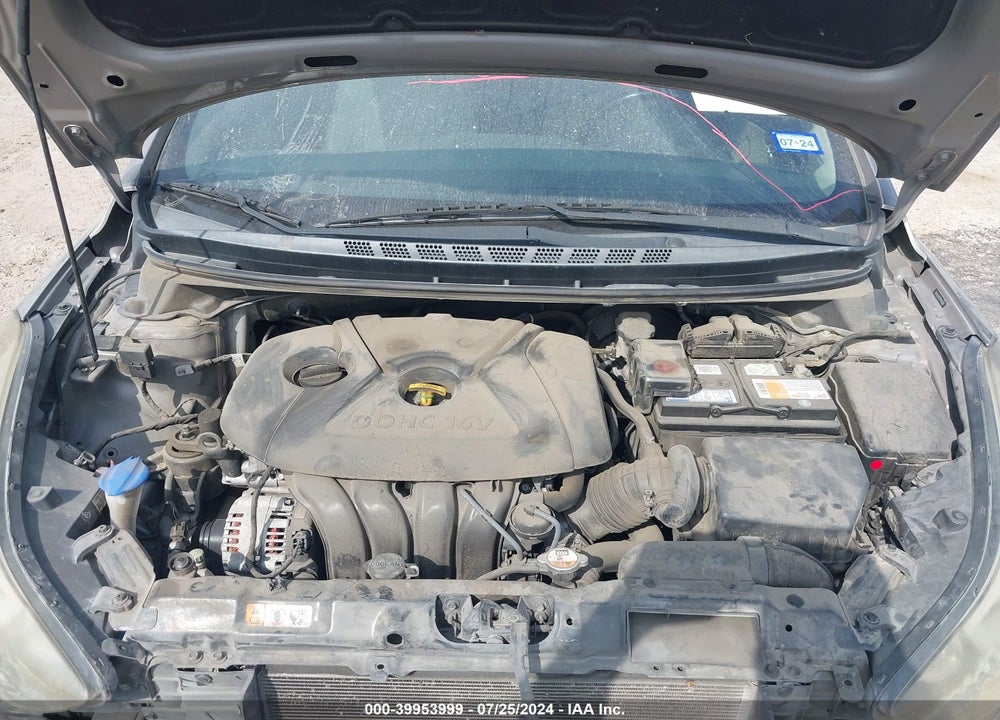 2014 HYUNDAI ELANTRA LIMITED VIN: 5NPDH4AE9EH479430