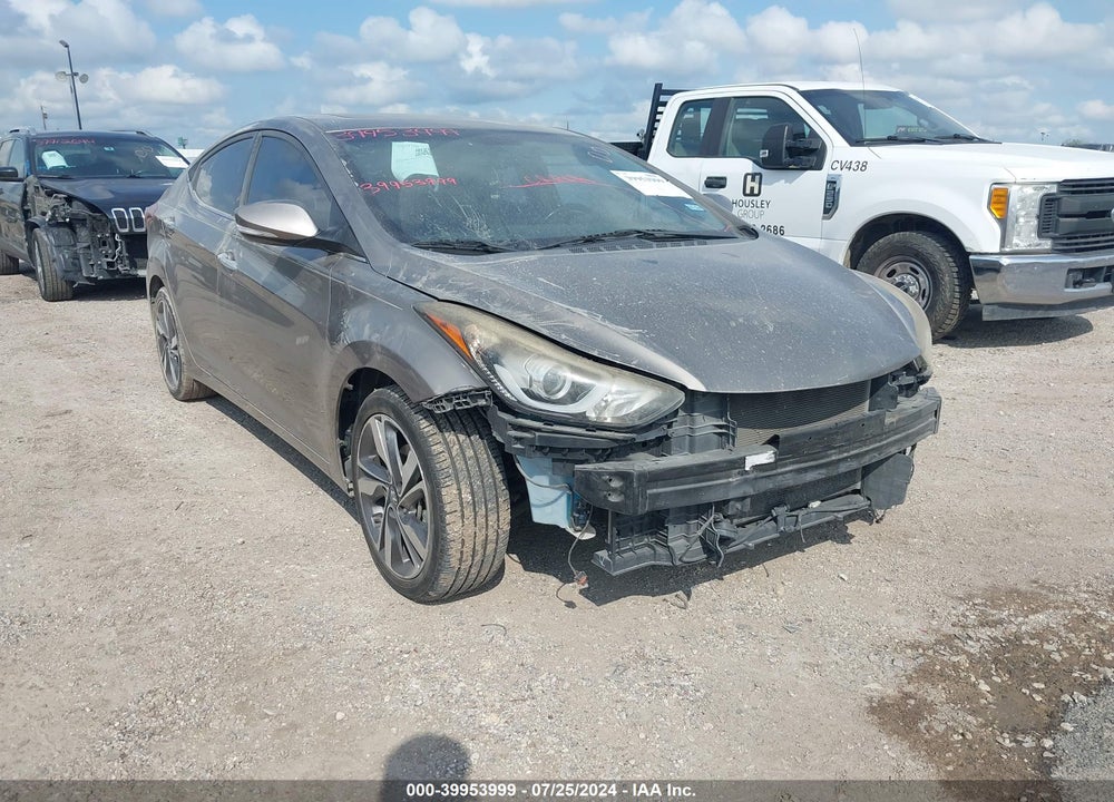 2014 HYUNDAI ELANTRA LIMITED VIN: 5NPDH4AE9EH479430