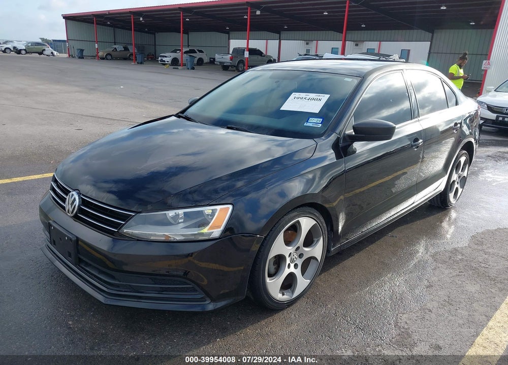 2015 VOLKSWAGEN JETTA 1.8T SE VIN: 3VWD17AJXFM314465
