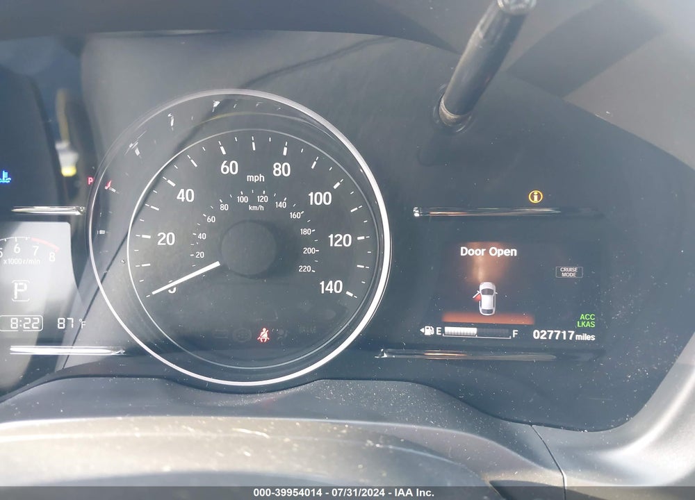 2020 HONDA HR-V AWD EX VIN: 3CZRU6H59LM704854