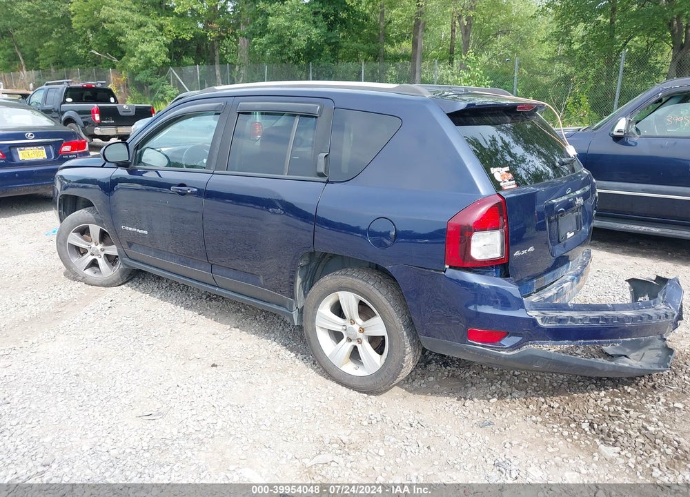 2016 JEEP COMPASS HIGH ALTITUDE EDITION VIN: 1C4NJDEB2GD799660
