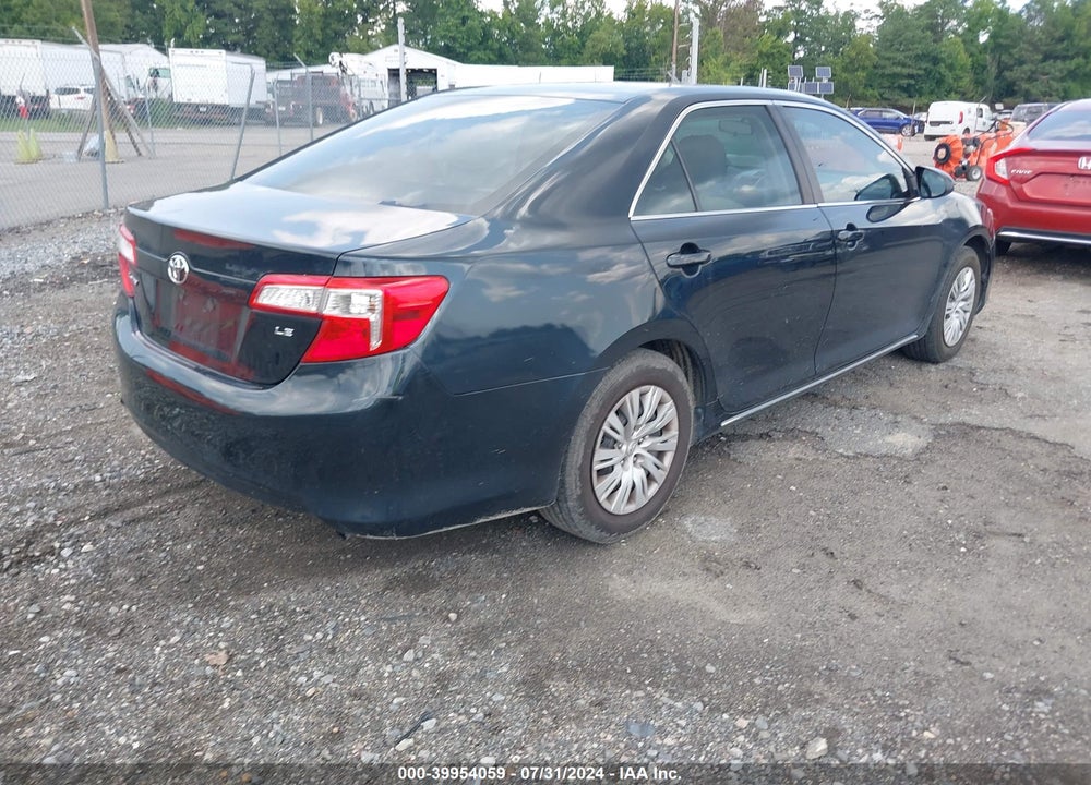 2012 TOYOTA CAMRY L/LE/SE/SE LIMITED EDITION/XLE VIN: 4T4BF1FK8CR200399