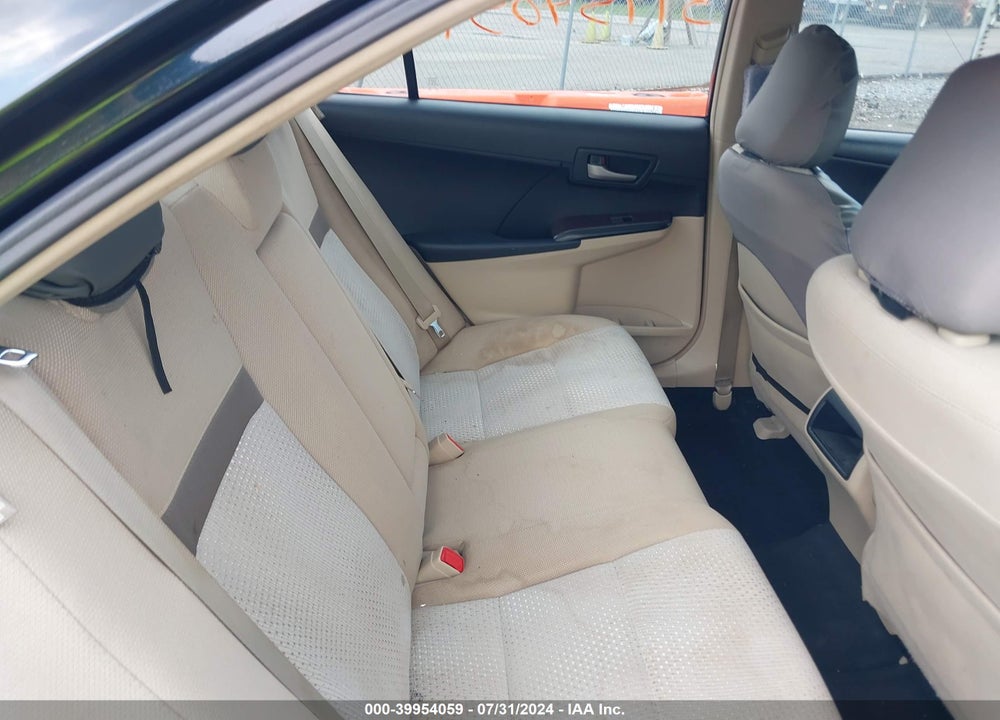 2012 TOYOTA CAMRY L/LE/SE/SE LIMITED EDITION/XLE VIN: 4T4BF1FK8CR200399