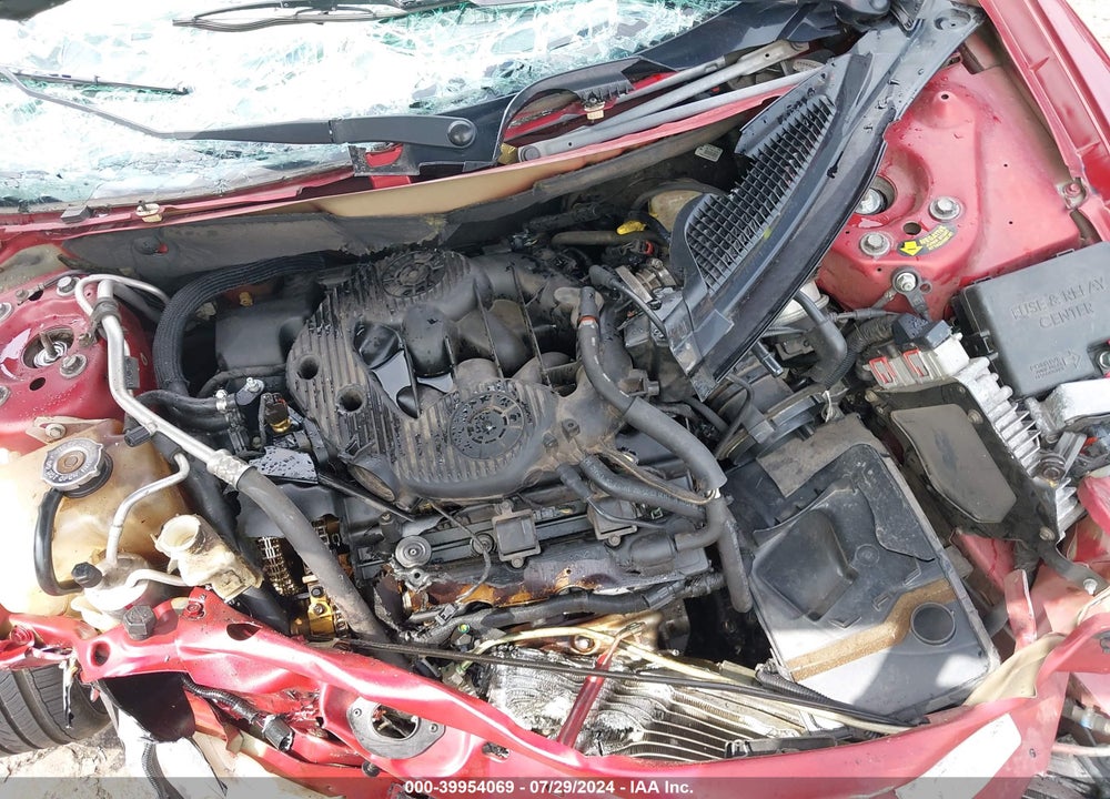 2002 CHRYSLER SEBRING LXI VIN: 1C3EL55R92N292940