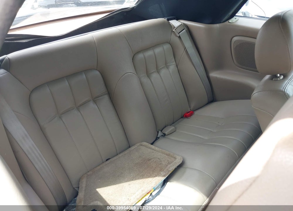 2002 CHRYSLER SEBRING LXI VIN: 1C3EL55R92N292940