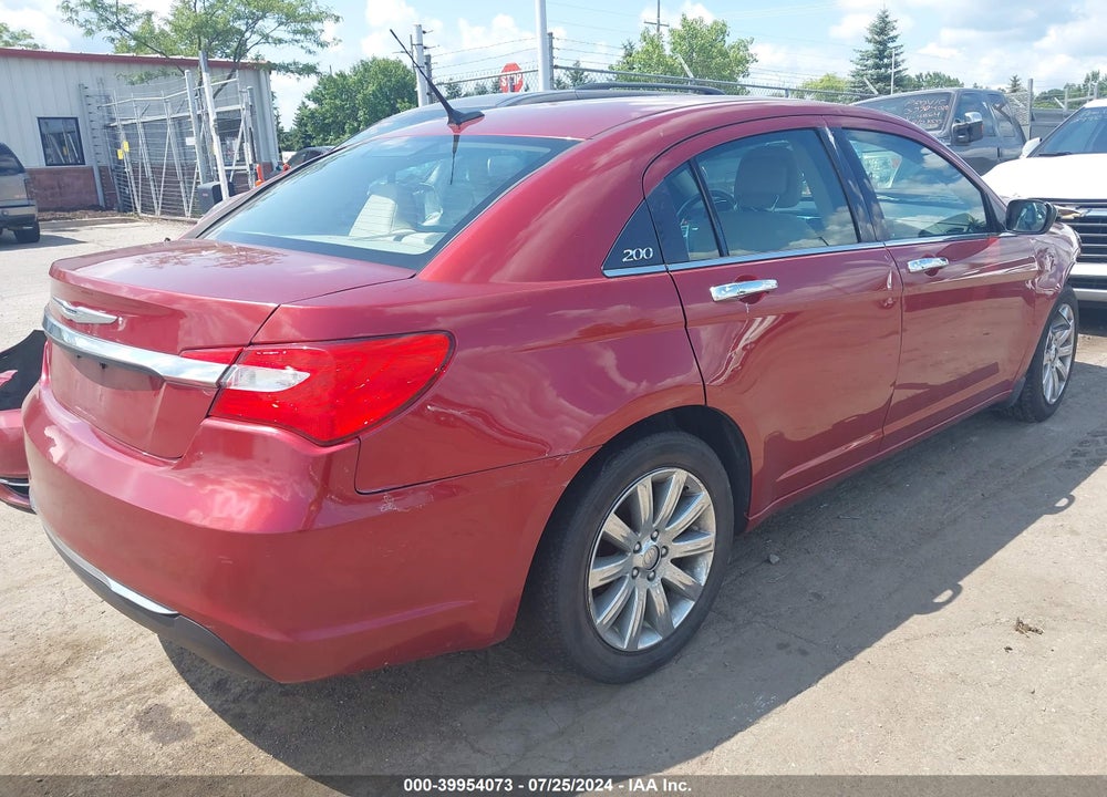 2011 CHRYSLER 200 TOURING VIN: 1C3BC1FGXBN526690